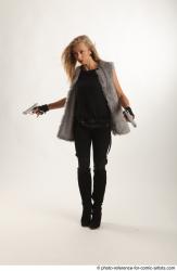 Nikol Action Standing Pose With Guns